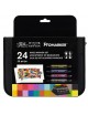 PROMARKER SET 24 PENNARELLI +ASTUCCIO WINSOR & NEWTON