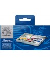 COTMAN WATERCOLOURS PZ 12 MEZZI GODET WINSOR&NEWTON
