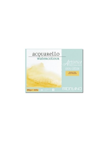 FABRIANO ALBUM 26X36 300 G/M212 FG. ACQUER. 100% COT. G.F.