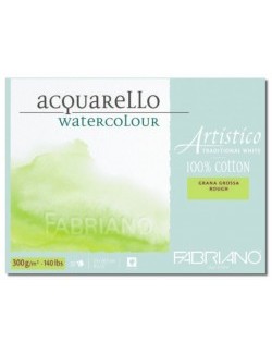 FABRIANO ALBUM 26X36 300 G/M212 FG. ACQUER. 100% COT. G.G.