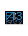 FABRIANO ALBUM F3 NERO 24X33 125 G/M2 10 FG