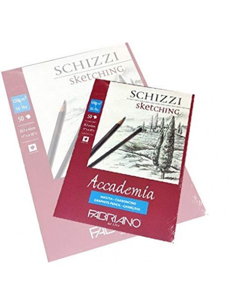 FABRIANO ALBUM 21x29,7 120 G/M2 50 FOGLI PER SCHIZZO