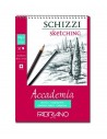 FABRIANO ALBUM 21x29,7 120 G/M2 50 FOGLI PER SCHIZZO SPIRALE